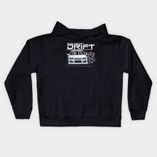 Skyline Drifting Kids Hoodie